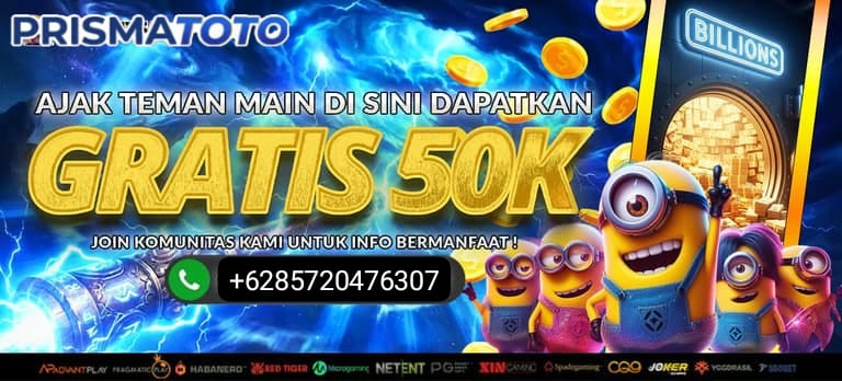BONUS AJAK TEMAN DAPAT 50K