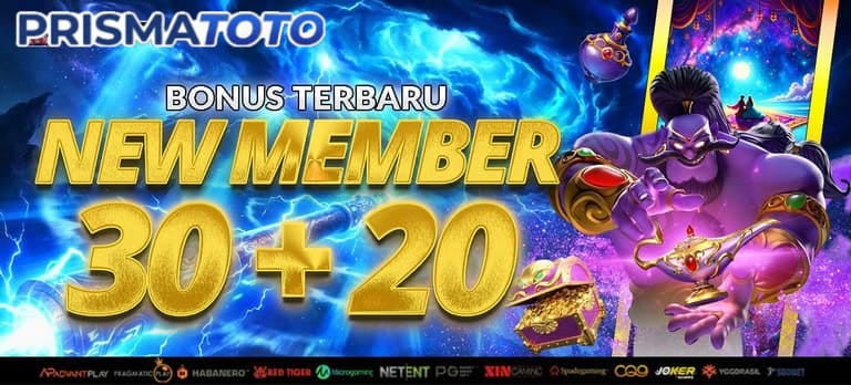 BONUS MEMBER BARU 30+20